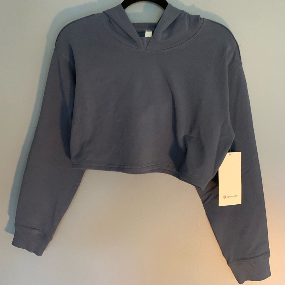 NWT Lululemon LA All Yours Cropped hoodie